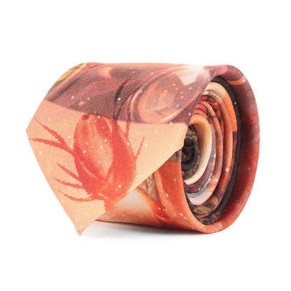 ジオメトリック エンジェル ジャガード シルク ネクタイ / ACCESSORIES MADE IN ITALY