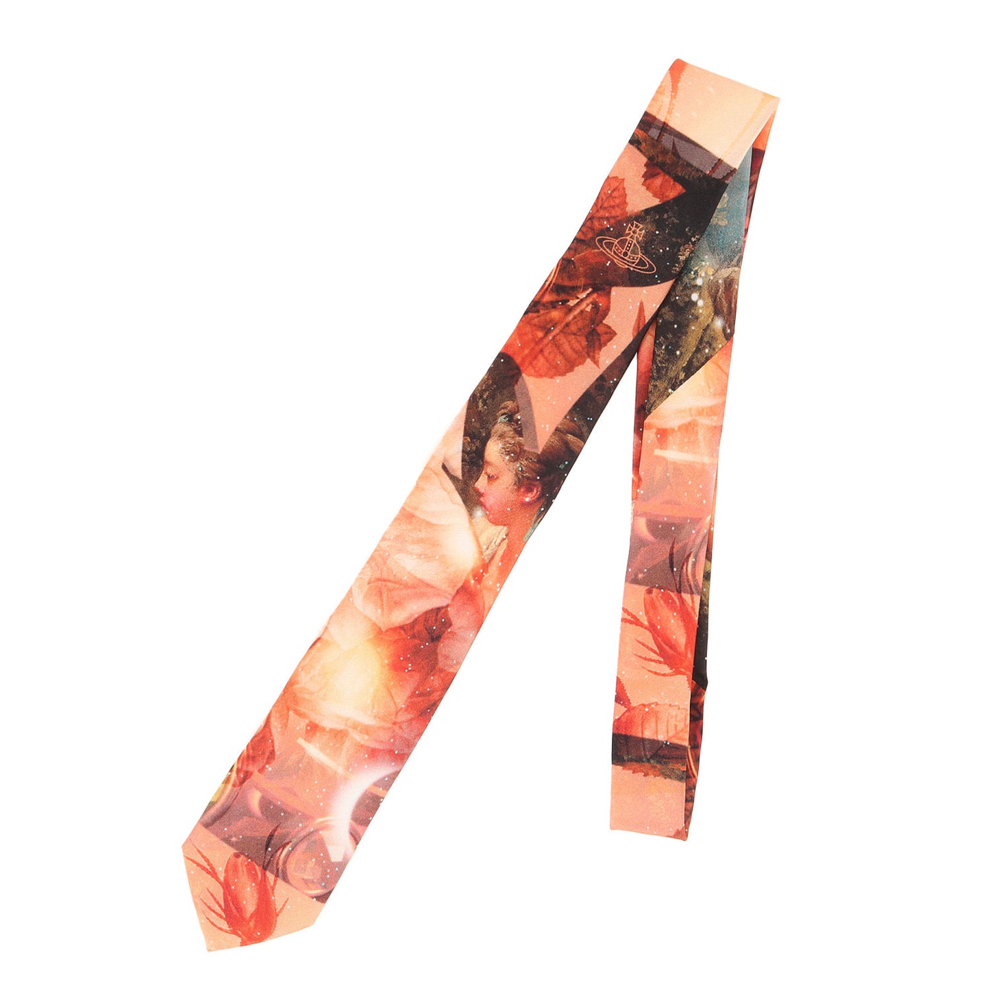 ジオメトリック エンジェル ジャガード シルク ネクタイ / ACCESSORIES MADE IN ITALY