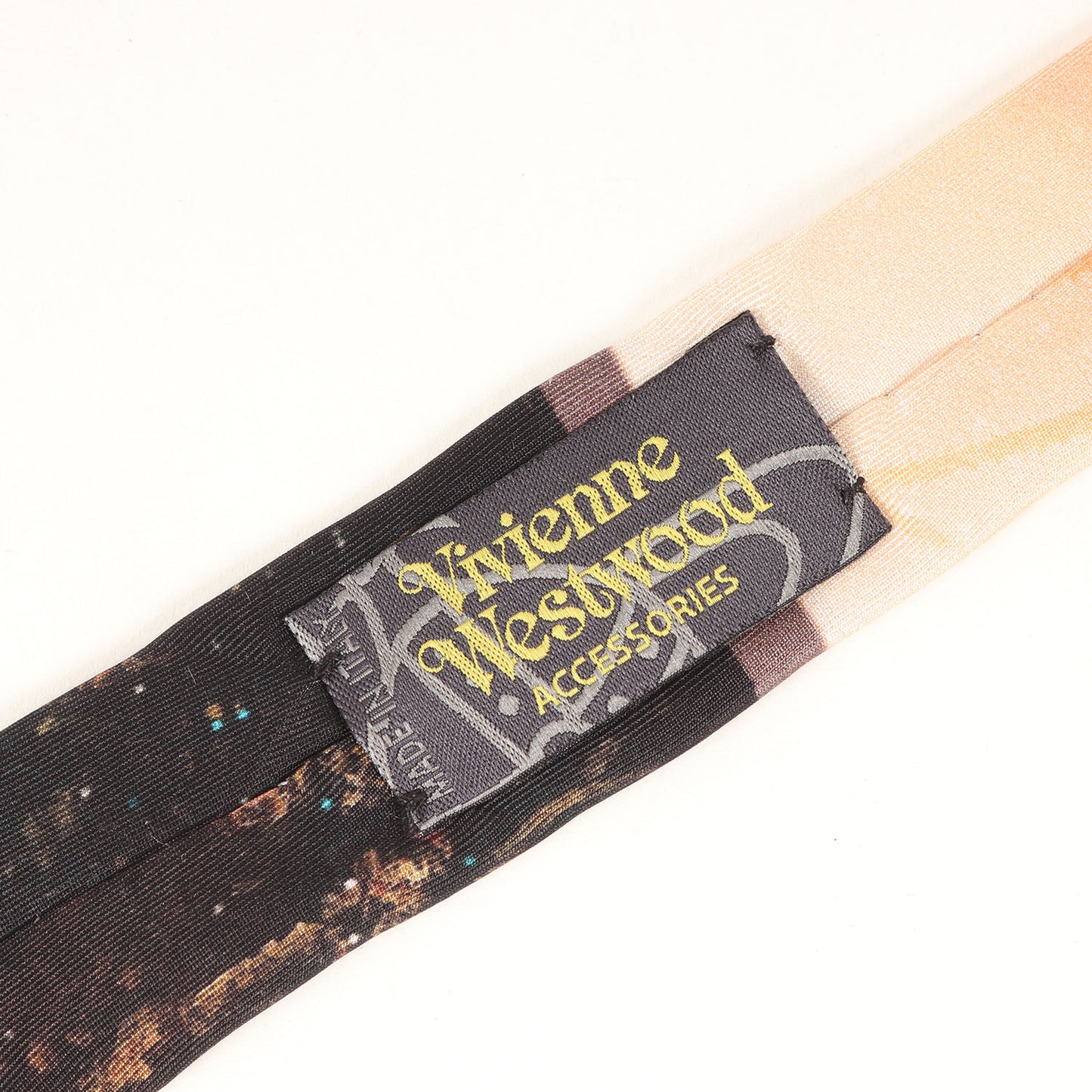 ジオメトリック エンジェル ジャガード シルク ネクタイ / ACCESSORIES MADE IN ITALY