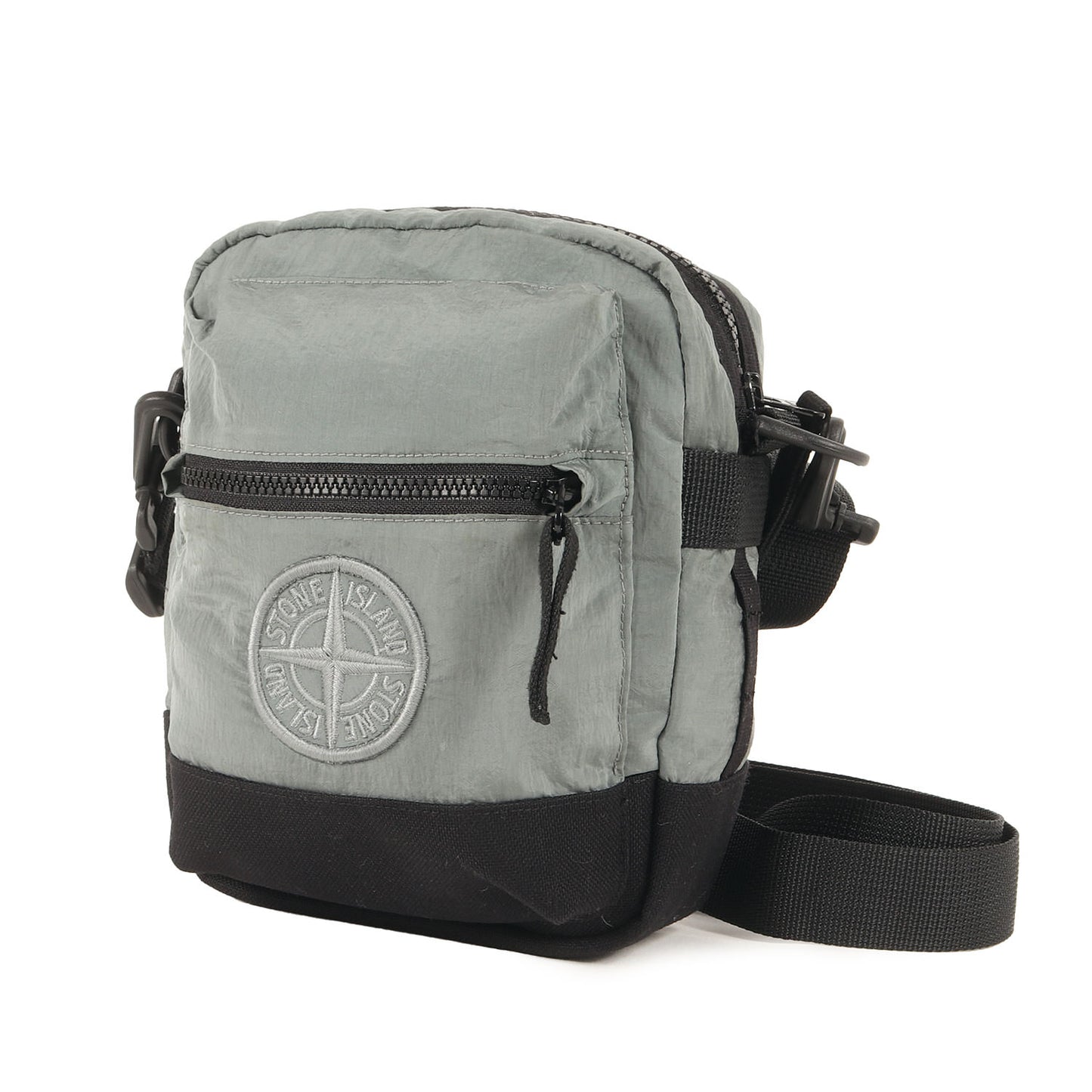 24SS コンパスロゴ 刺繍 ナイロンメタル ショルダー バッグ (811590876)