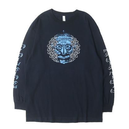 チベタンスカル グラフィック ロゴ 長袖 Tシャツ(TEE L/S F.T.S)