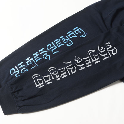 チベタンスカル グラフィック ロゴ 長袖 Tシャツ(TEE L/S F.T.S)