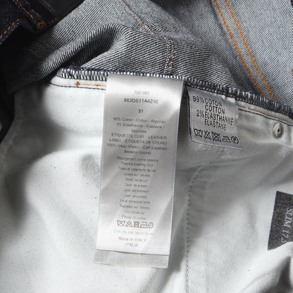 ストレッチ デニム スキニー パンツ (863DS11A4210) / SLIM17.5