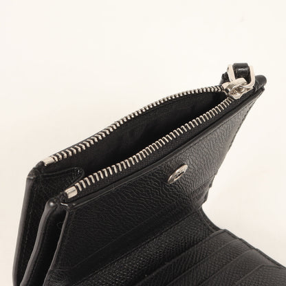 ロゴ ライン サフィアーノ レザー ウォレット / MADE IN ITALY