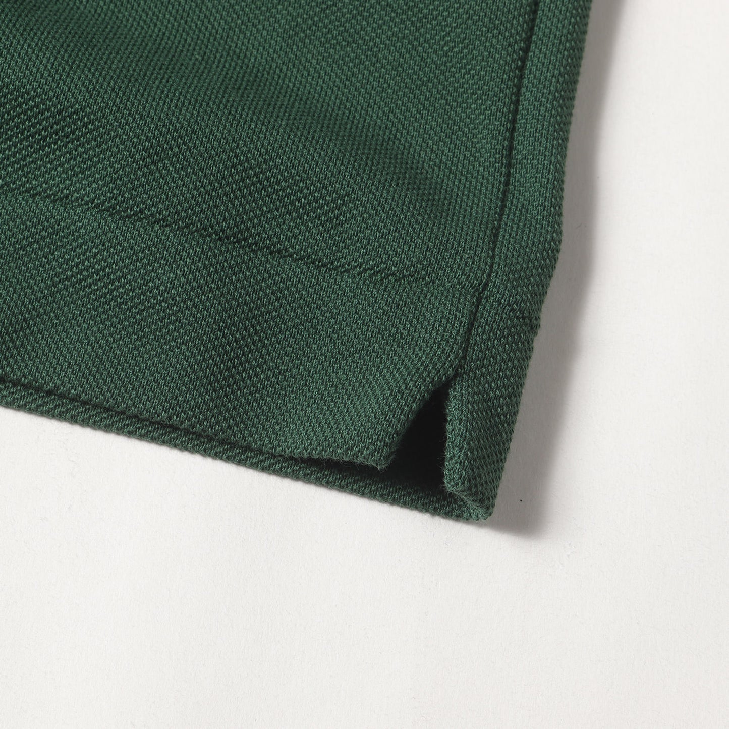 ワンポイント ワニ ワッペン 刺繍 ピケ ポロシャツ (L1212LJ) / CLASSIC FIT MADE IN JAPAN