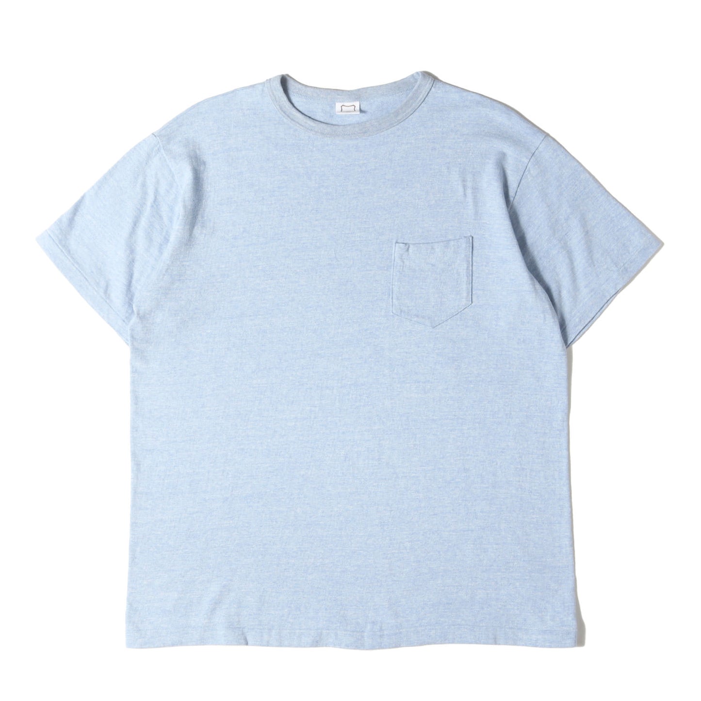 25SS ヴィンテージウォッシュ コットンレーヨン バインダーネック ポケット Tシャツ (SD 88/12 Pocket T VW)