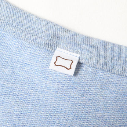 25SS ヴィンテージウォッシュ コットンレーヨン バインダーネック ポケット Tシャツ (SD 88/12 Pocket T VW)