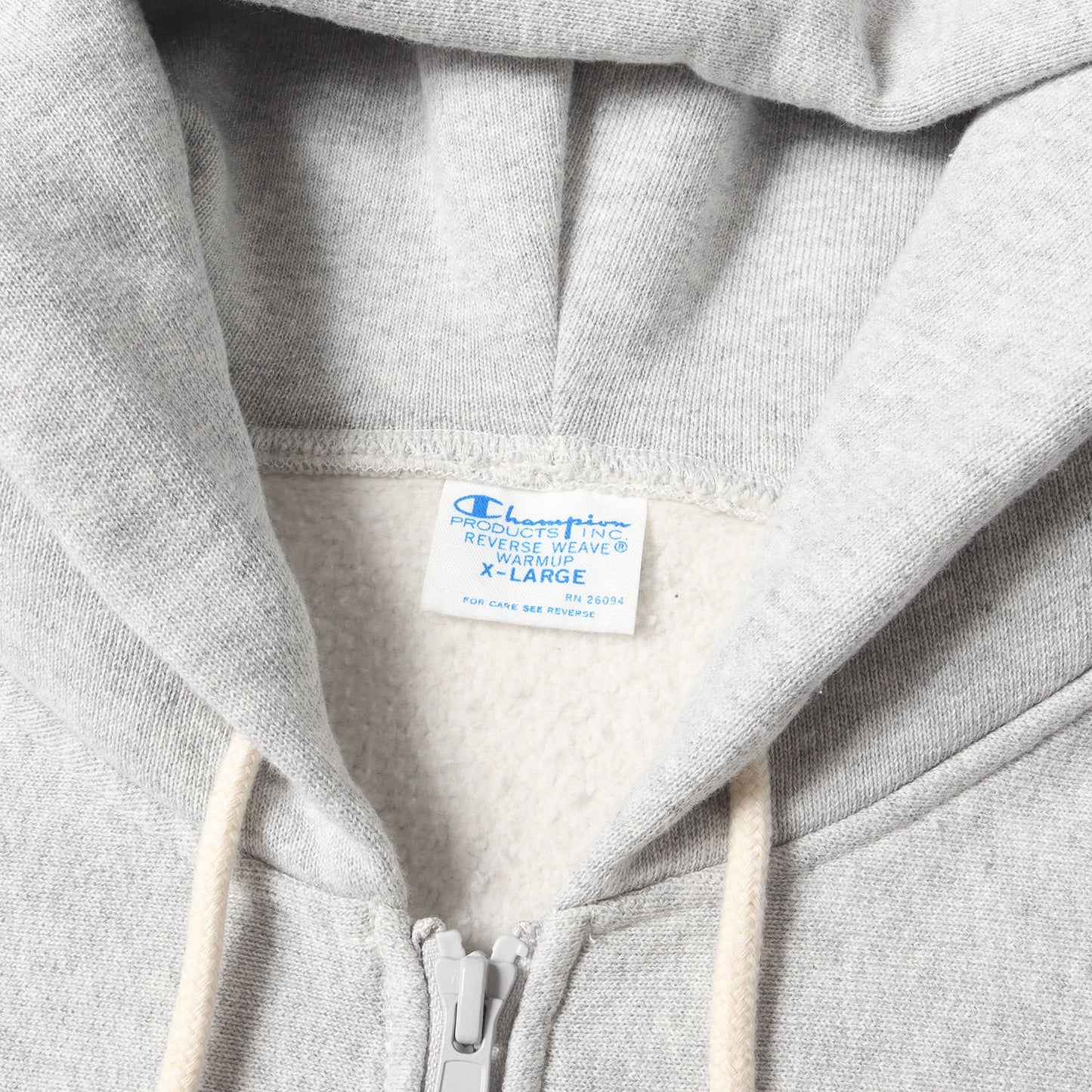 24AW × Champion ロゴ リバースウィーブ スウェット ジップ パーカー (Champion for SD Exclusive Zip Hood Sweat) / 裏起毛