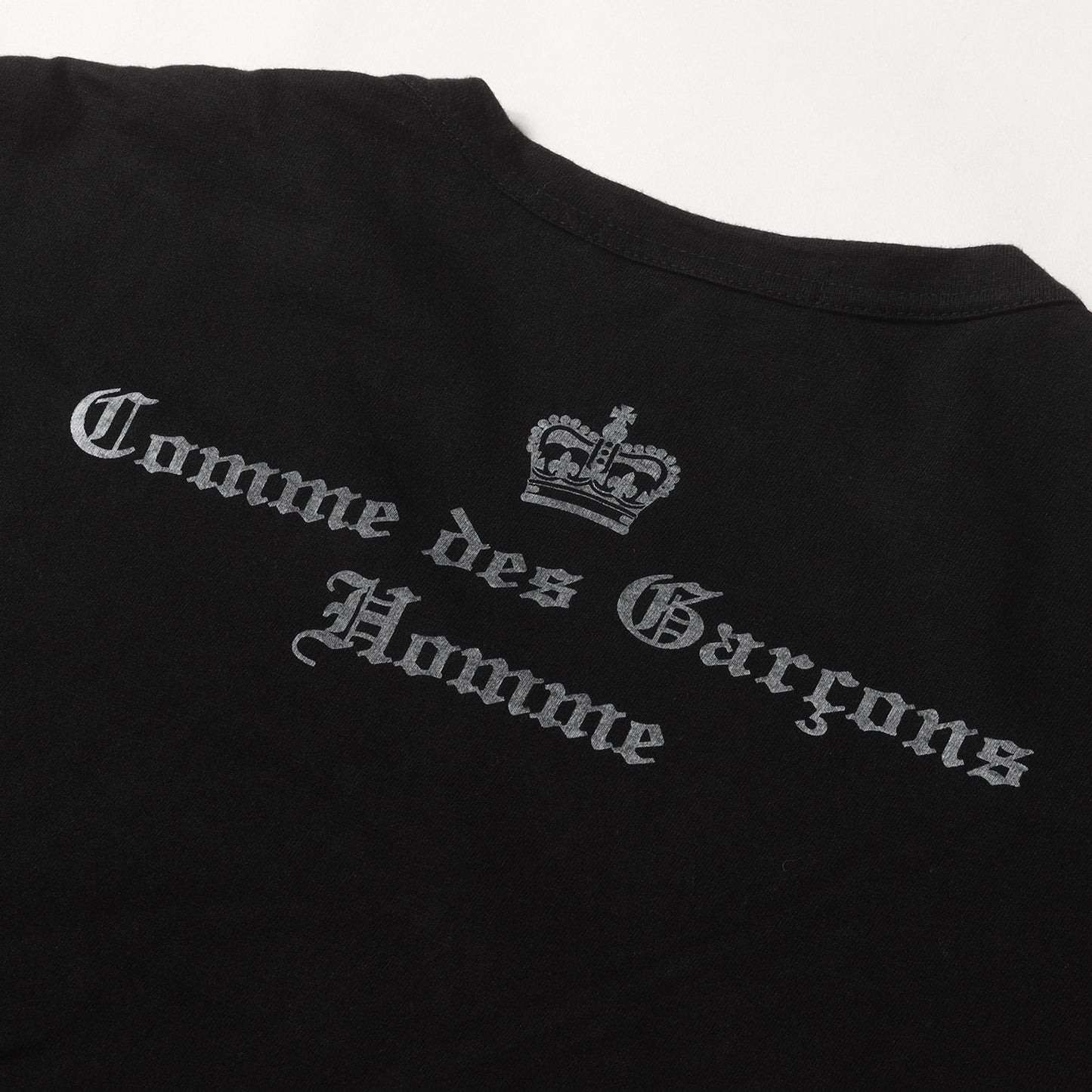 08SS オールドイングリッシュ バック ロゴ バインダーネック Tシャツ (HA-T026) / AD2007