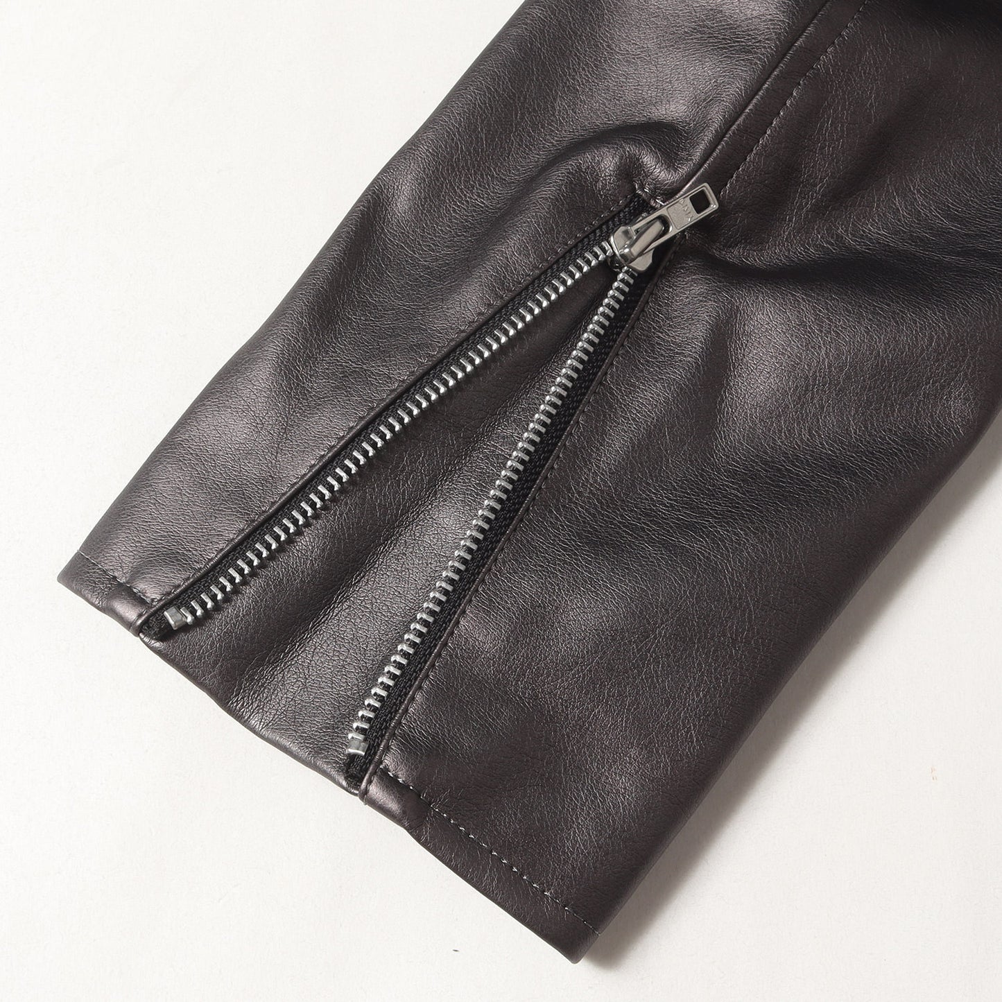 メタリック シンセティックレザー ダブル ライダース ジャケット ブルゾン (PG-J016)