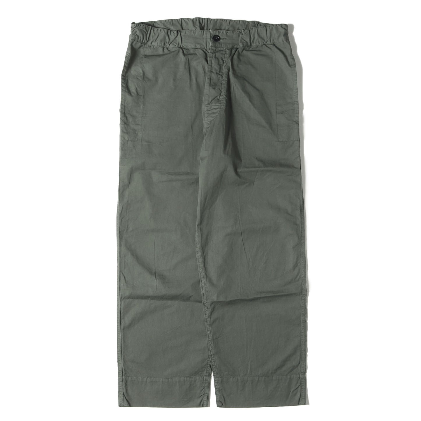 24SS スーパーファイン コットン ツイル イージー パンツ (SUPERFINE COTTON TWILL 596-4140509)