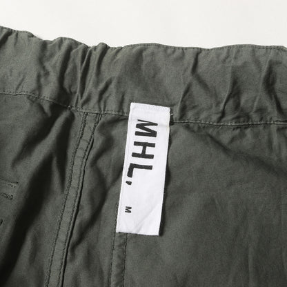 24SS スーパーファイン コットン ツイル イージー パンツ (SUPERFINE COTTON TWILL 596-4140509)