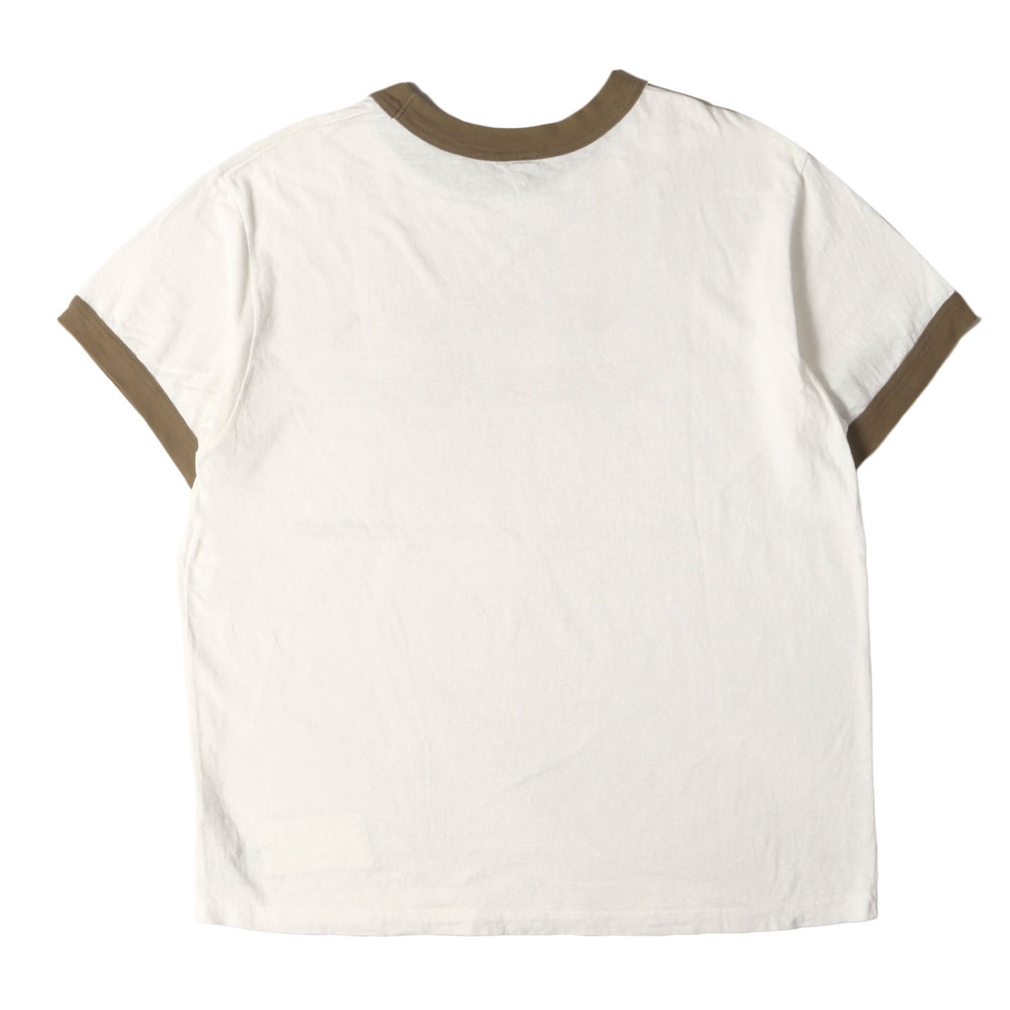 23SS ロゴ リンガーネック トリム Tシャツ (VOLKER-PT 231-1002)