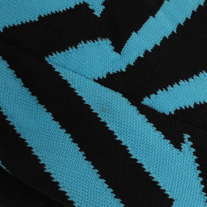 ジオメトリック ジャガード ポリ ニット ロング カーディガン (PK-N013)