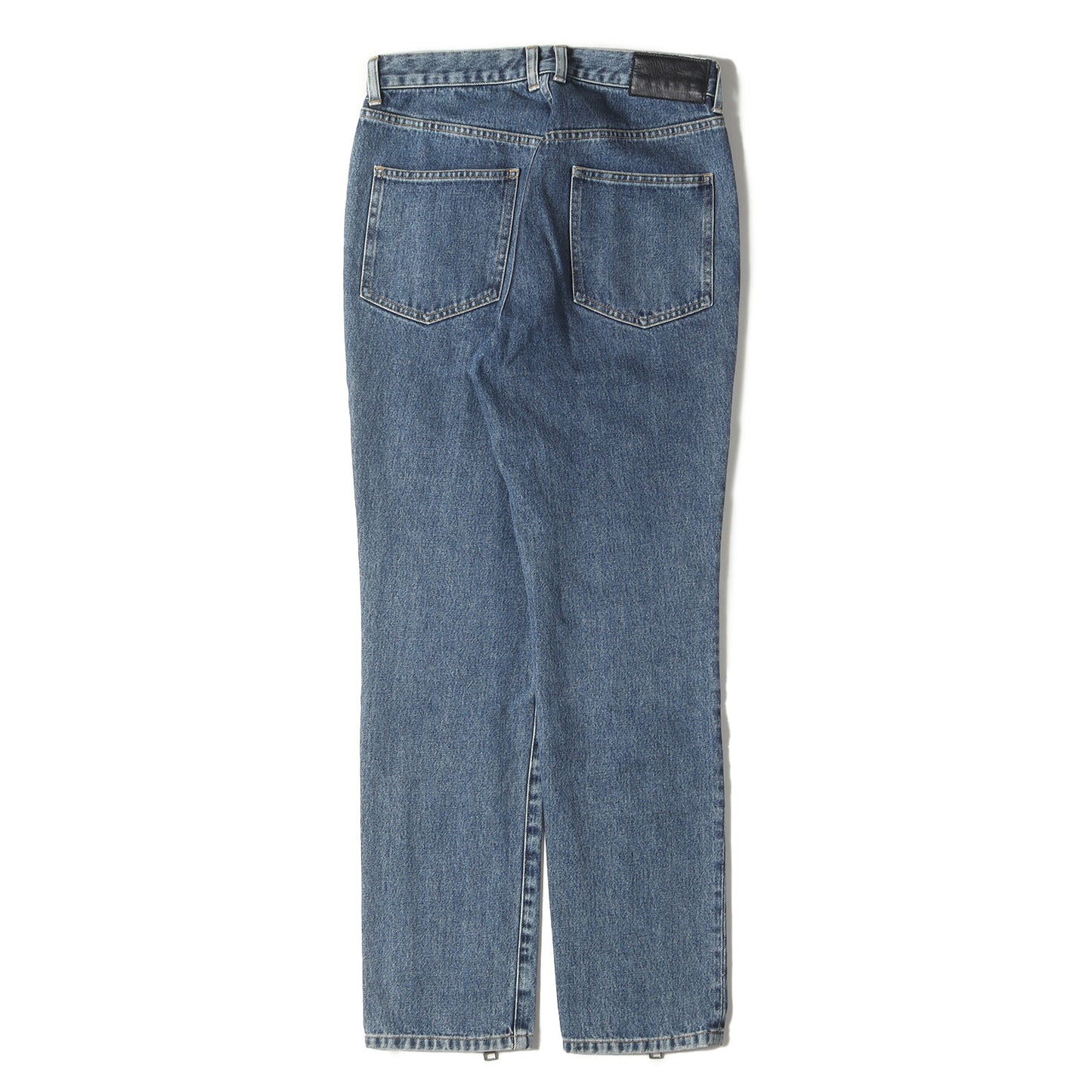 ジップ デザイン デニムパンツ (WASHED DENIM ZIPPED PANTS 2A026-0319-59)
