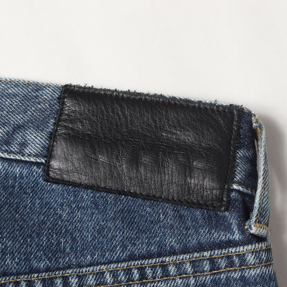 ジップ デザイン デニムパンツ (WASHED DENIM ZIPPED PANTS 2A026-0319-59)
