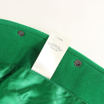 21AW レザースリーブ ロゴ ワッペン 刺繍 メルトン バーシティ ジャケット (RM212 MJY HLL69E)