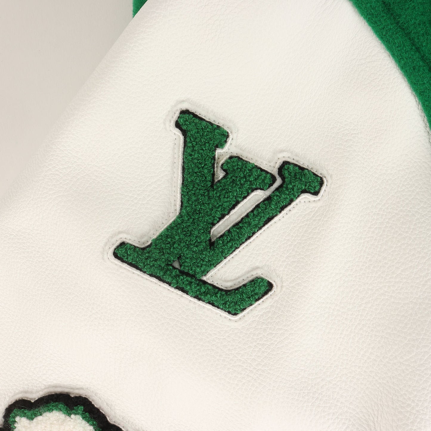 21AW レザースリーブ ロゴ ワッペン 刺繍 メルトン バーシティ ジャケット (RM212 MJY HLL69E)