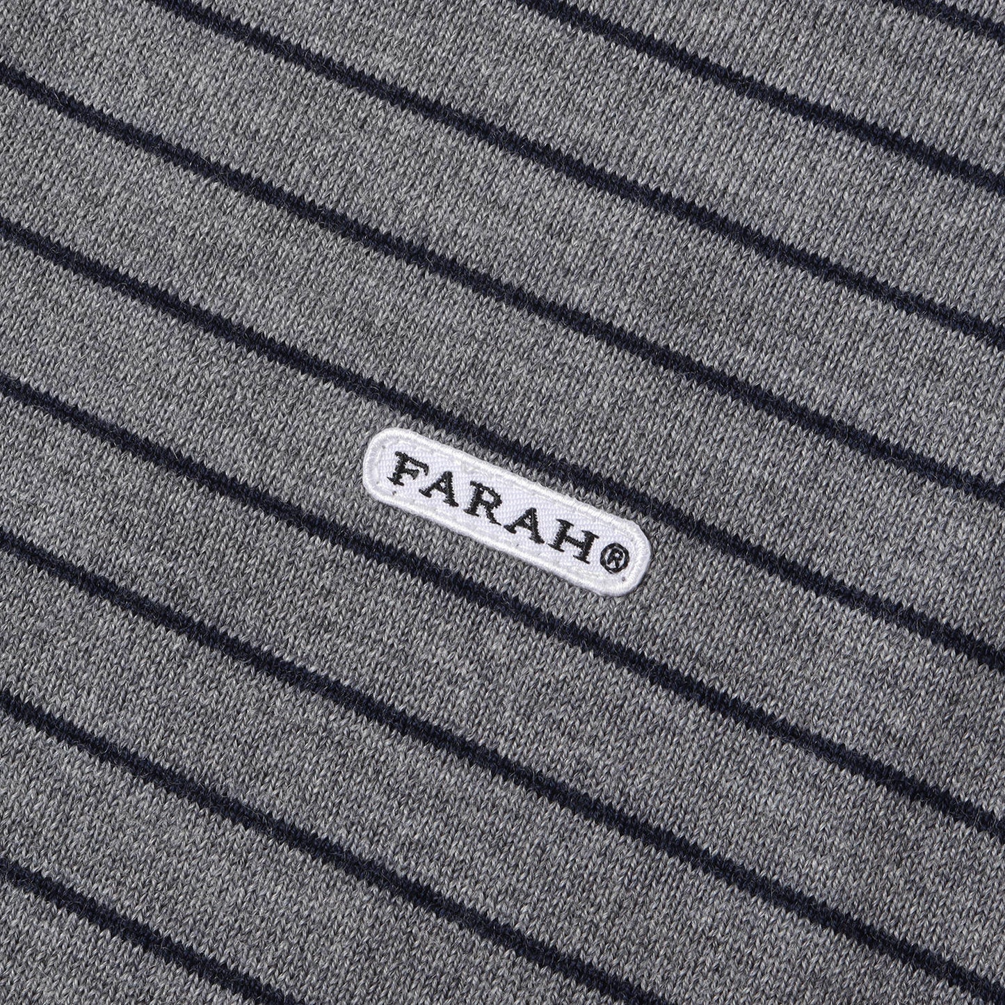 24AW ボーダー ハイゲージ ウール ニット ロングスリーブ ポロシャツ (High Gauge Striped Polo Shirt FR0403-MN003)