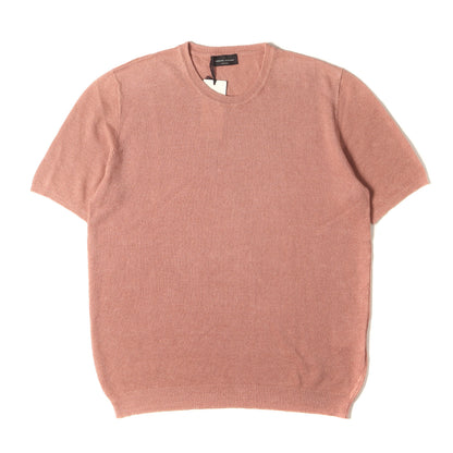 24SS 鹿の子 リネン Tシャツ (LINEN PIQUE TEE 116-01-0664) / MADE IN ITALY