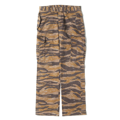 90s - 00s タイガーカモ セミフレア カーゴ パンツ (2AP-1560)