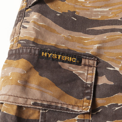 90s - 00s タイガーカモ セミフレア カーゴ パンツ (2AP-1560)