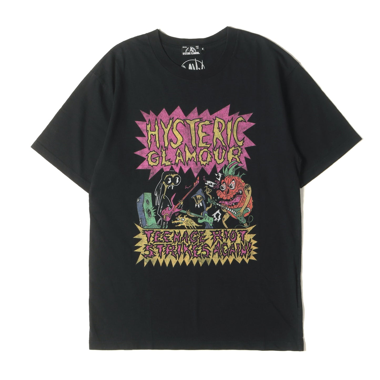 SAVAGE PENCIL/STRAWBERRY MONSTERS BAND Tシャツ (02211CT09)