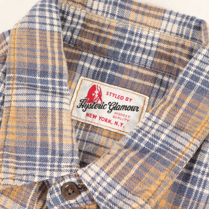 グランジ ネルシャツ (02203AH04)