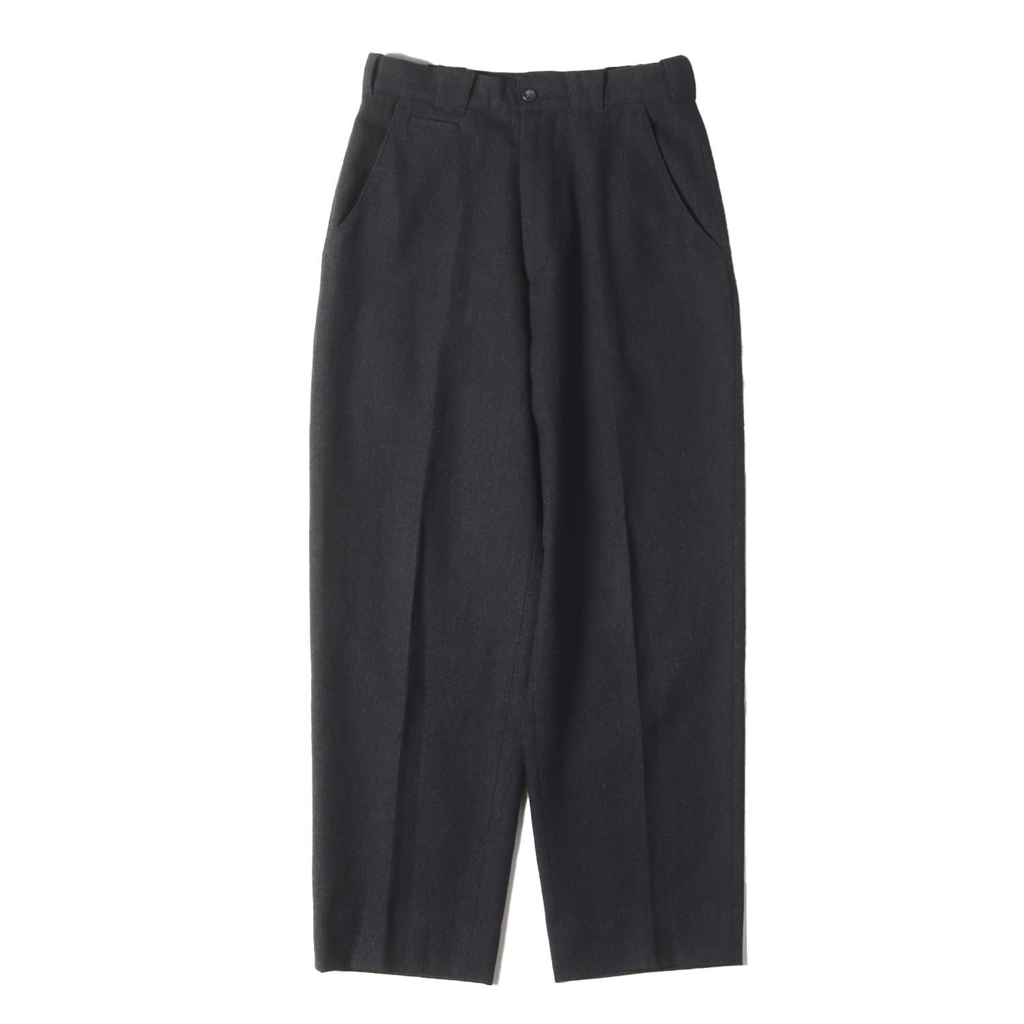 99SS ストレート ウール トラウザー スラックス パンツ (MC-P07-114) / ジッパーフライ Y's for men