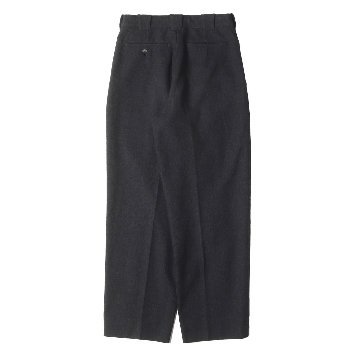 99SS ストレート ウール トラウザー スラックス パンツ (MC-P07-114) / ジッパーフライ Y's for men