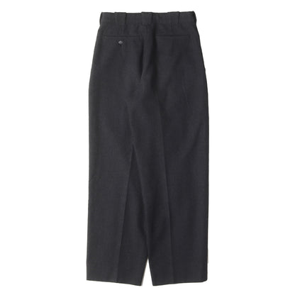 99SS ストレート ウール トラウザー スラックス パンツ (MC-P07-114) / ジッパーフライ Y's for men