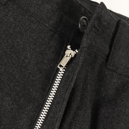 99SS ストレート ウール トラウザー スラックス パンツ (MC-P07-114) / ジッパーフライ Y's for men