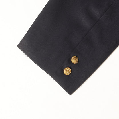 ゴールデンフリース 金ボタン ウール 段返り3B ブレザー / MADE IN JAPAN