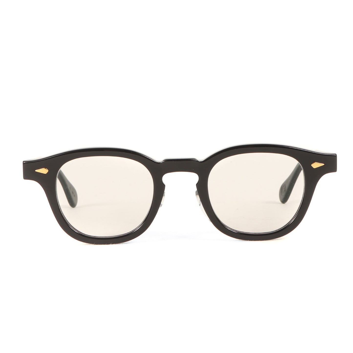 セルフレーム ボストンシェイプ フレーム アイウェア (ARNEL PL-102 A) / HAND MADE IN JAPAN