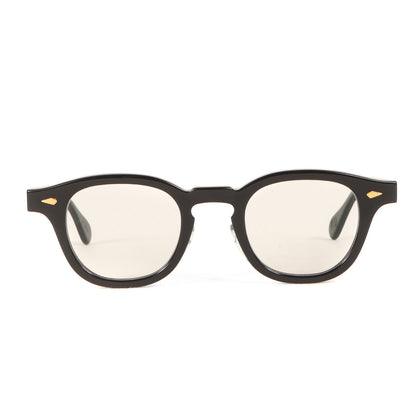 セルフレーム ボストンシェイプ フレーム アイウェア (ARNEL PL-102 A) / HAND MADE IN JAPAN