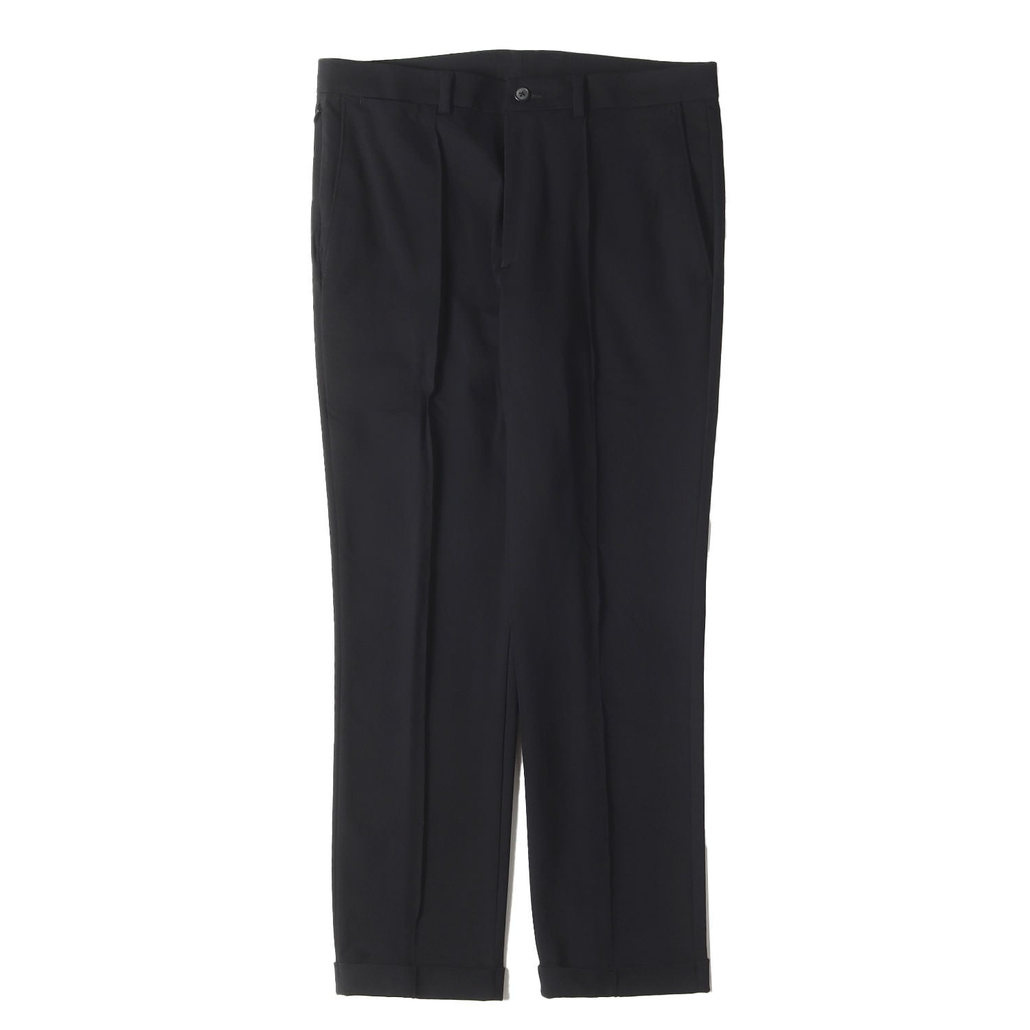 MOVB モーヴ パンツ ブラック 黒 サイズ:44 | 23SS Duplex Cotton Jersey スリム テーパード トラベル スラックス パンツ (PT-020PR) | 日本製 | ボトムス ズボン【メンズ】【中古】【美品】【K4529】 MOVB (モーヴ) 23SS Duplex Cotton Jersey スリム テーパード トラベル