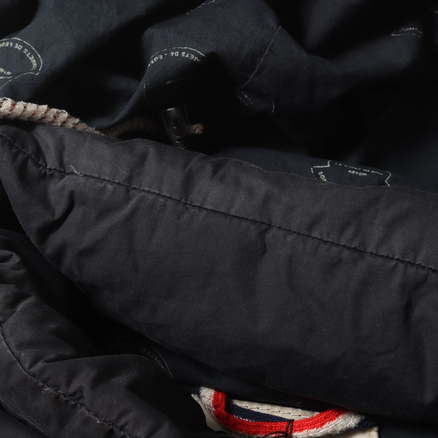 MONCLER V ×visvim フード付き ストレッチ コットンナイロン ダウンベスト (IDE)