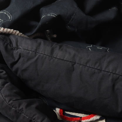 MONCLER V ×visvim フード付き ストレッチ コットンナイロン ダウンベスト (IDE)