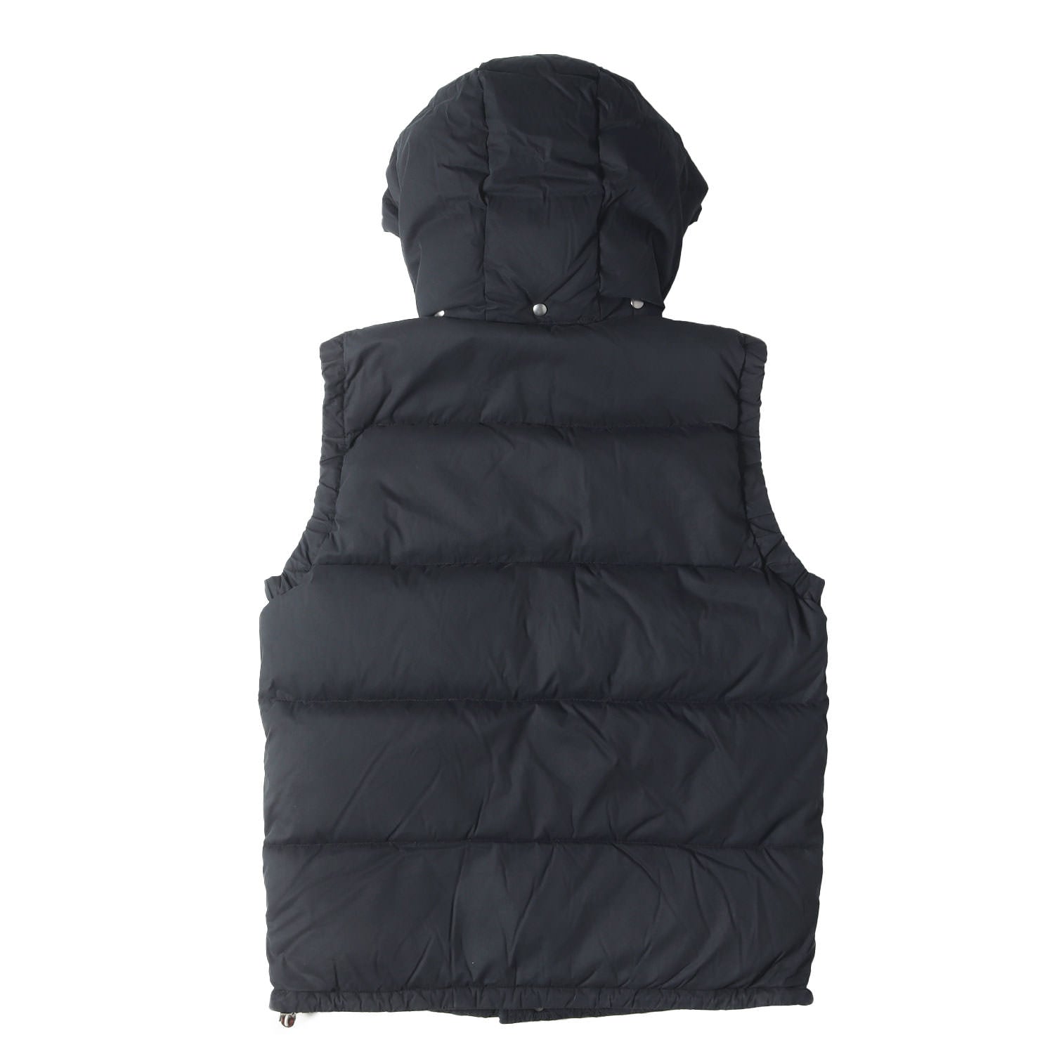 MONCLER V フード付きダウンベスト ネイビー 【公式通販】