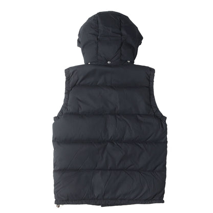 MONCLER V ×visvim フード付き ストレッチ コットンナイロン ダウンベスト (IDE)