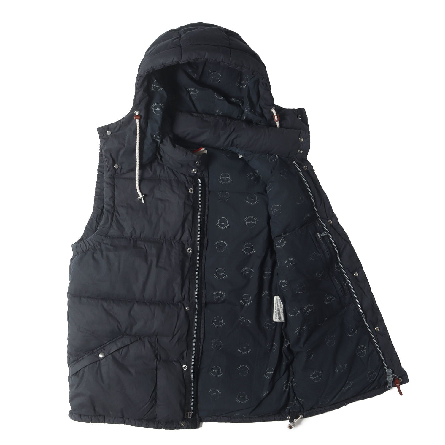 MONCLER V ×visvim フード付き ストレッチ コットンナイロン ダウン MONCLER V ×visvim フード付き ストレッチ コットンナイロン ダウン