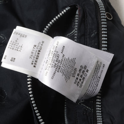 MONCLER V ×visvim フード付き ストレッチ コットンナイロン ダウンベスト (IDE)