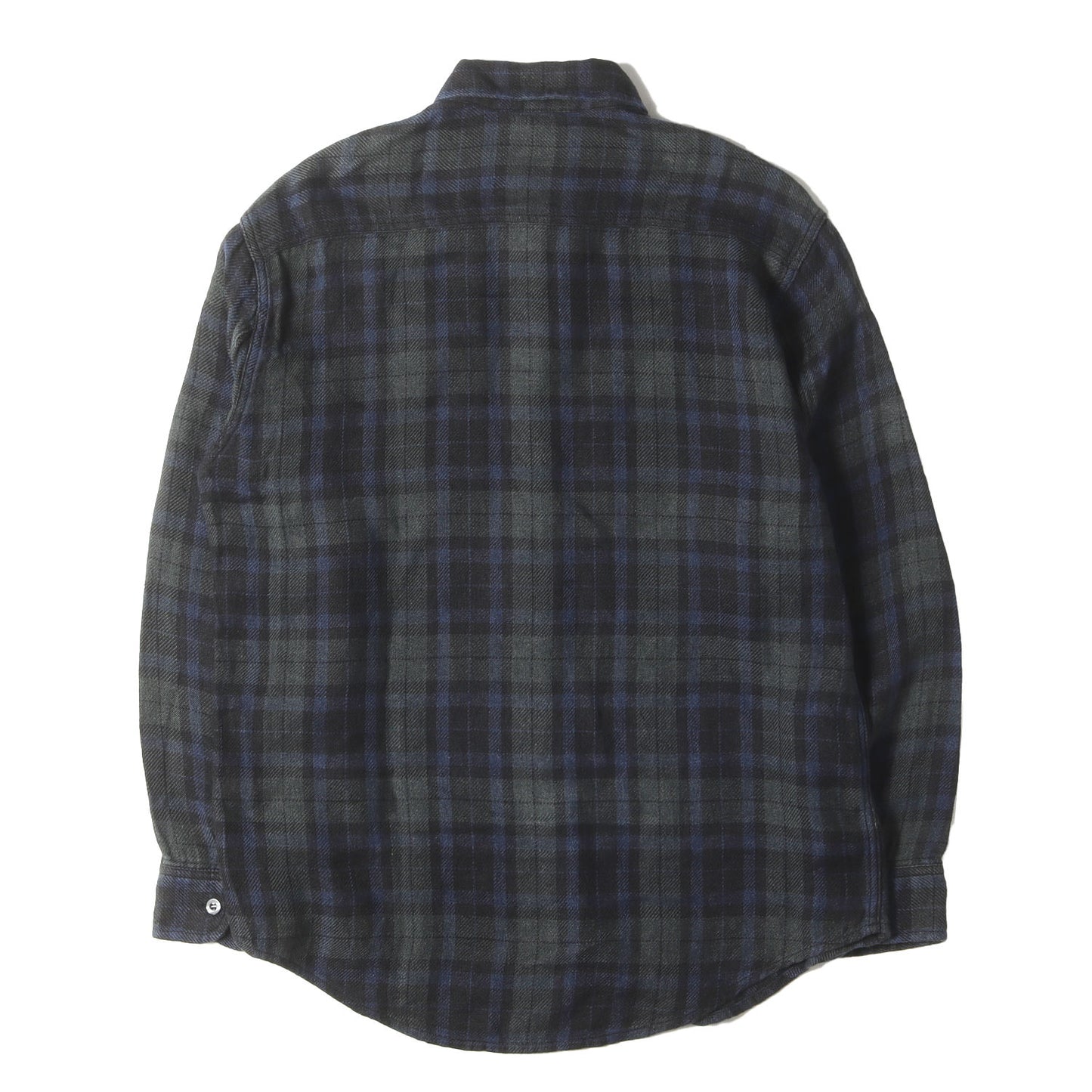 23SS ブラックウォッチ チェック リネン シャツ (3720700068)