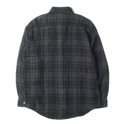 23SS ブラックウォッチ チェック リネン シャツ (3720700068)