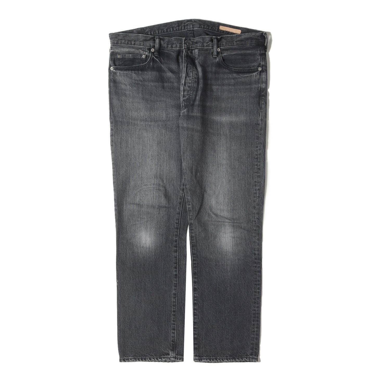 23AW ベインズ スリムフィット ブラック デニム パンツ (3820600023) / MADE IN JAPAN