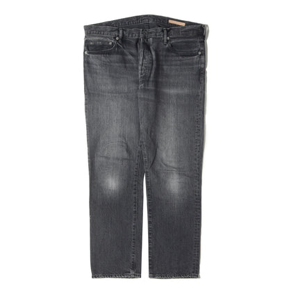 23AW ベインズ スリムフィット ブラック デニム パンツ (3820600023) / MADE IN JAPAN