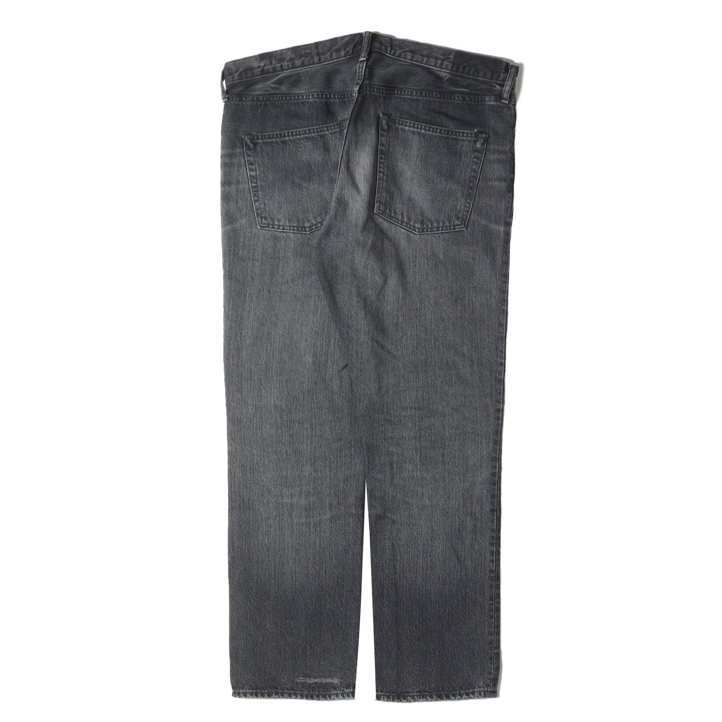 23AW ベインズ スリムフィット ブラック デニム パンツ (3820600023) / MADE IN JAPAN