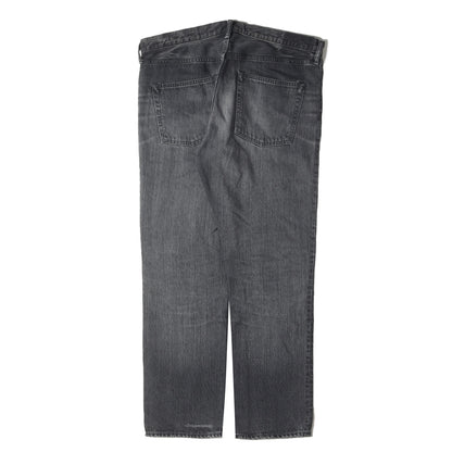 23AW ベインズ スリムフィット ブラック デニム パンツ (3820600023) / MADE IN JAPAN