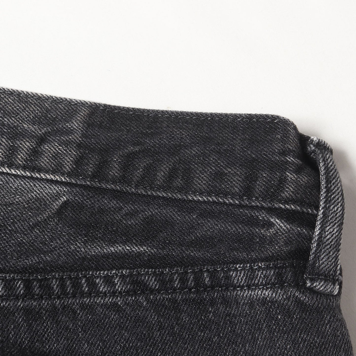 23AW ベインズ スリムフィット ブラック デニム パンツ (3820600023) / MADE IN JAPAN