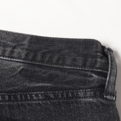 23AW ベインズ スリムフィット ブラック デニム パンツ (3820600023) / MADE IN JAPAN